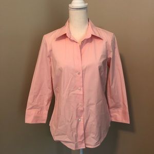 J Crew 3/4 Sleeve, Button Up, Size M